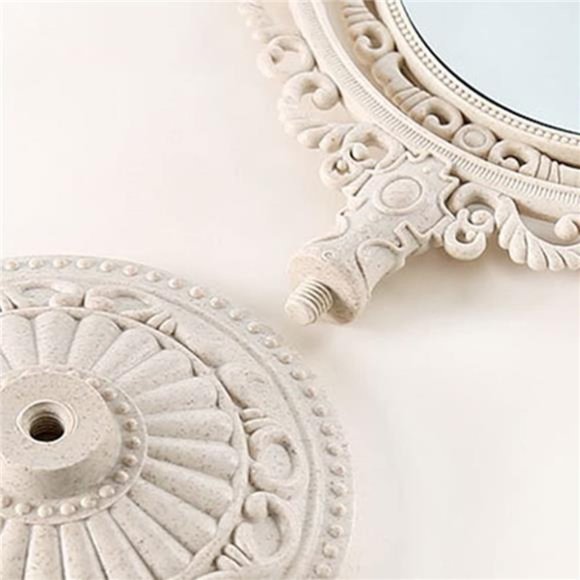 7Inch Tabletop Vanity Makeup Mirror with 3X Magnification Double-Sided Rotatable - Picture 5 of 7